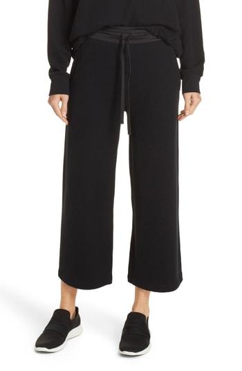 Women's Vince Cotton Culottes - Black