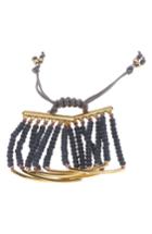 Women's Nakamol Design Bar Charm & Beaded Bracelet