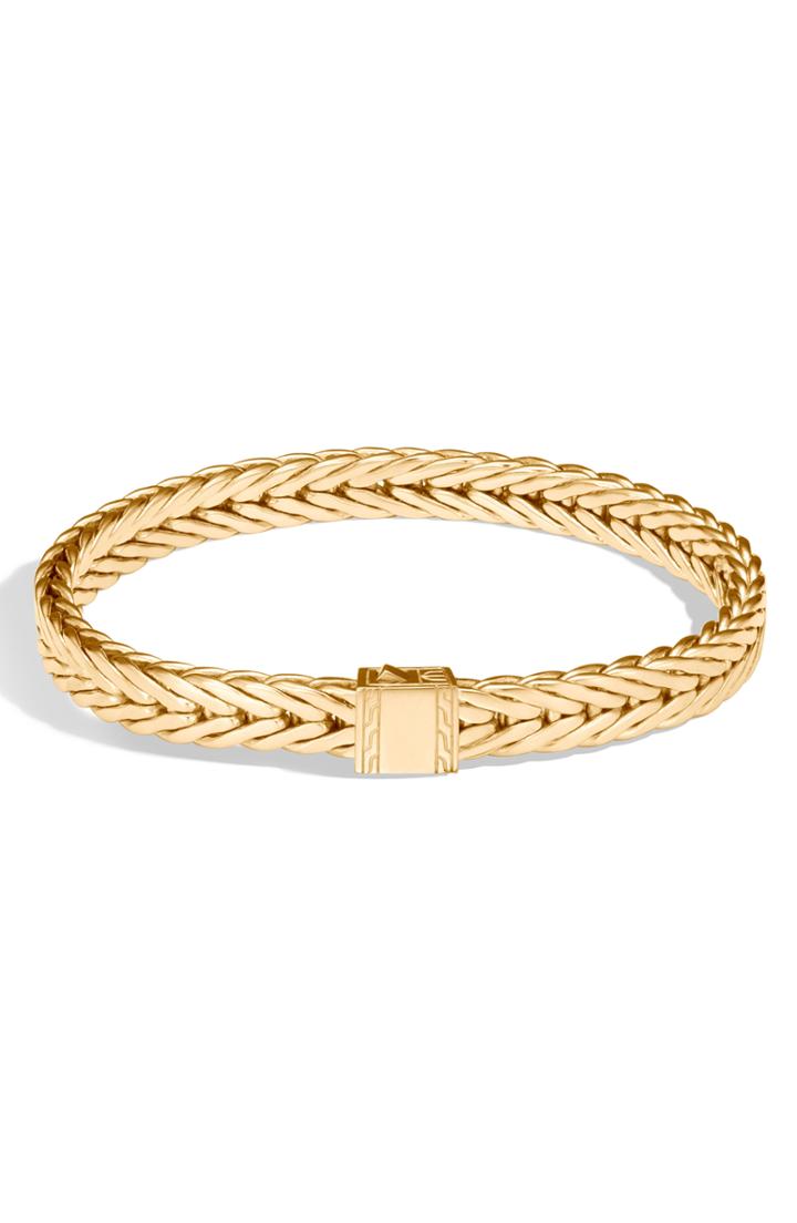 Men's John Hardy Men's 18k Gold Modern Chain Bracelet