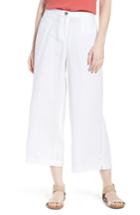Women's Eileen Fisher Wide Leg Organic Linen Pants - White
