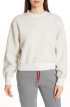 Women's Rag & Bone Teddy Sweatshirt, Size - White