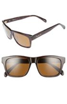 Women's Brightside Wilshire 55mm Polarized Sunglasses - Dark Tortoise/ Brown Polar