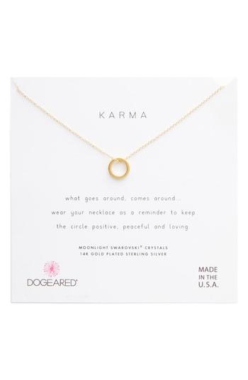 Women's Dogeared Karma Necklace