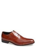 Men's Kenneth Cole New York 'chief Council' Cap Toe Oxford M - Brown