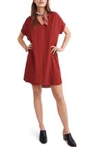 Women's Madewell Bicoastal Dress, Size - Red