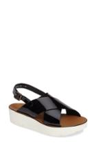 Women's Paul Green Nico Cross Strap Platform Sandal .5us/ 3uk - Blue