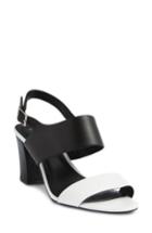 Women's Shoes Of Prey Strappy Sandal .5 B - Black