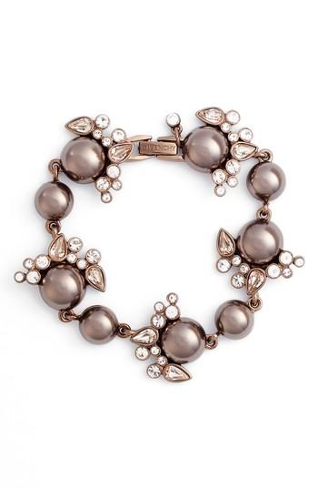 Women's Givenchy Imitation Pearl & Crystal Bracelet
