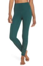 Women's Zella Geo High Waist Lasercut Leggings - Green