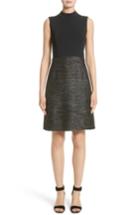 Women's Lafayette 148 New York Indra Knit Combo Dress - Blue