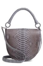 Nancy Gonzalez Genuine Python Saddle Bag -