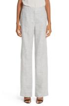 Women's Max Mara Atlanta Linen Pants - Grey