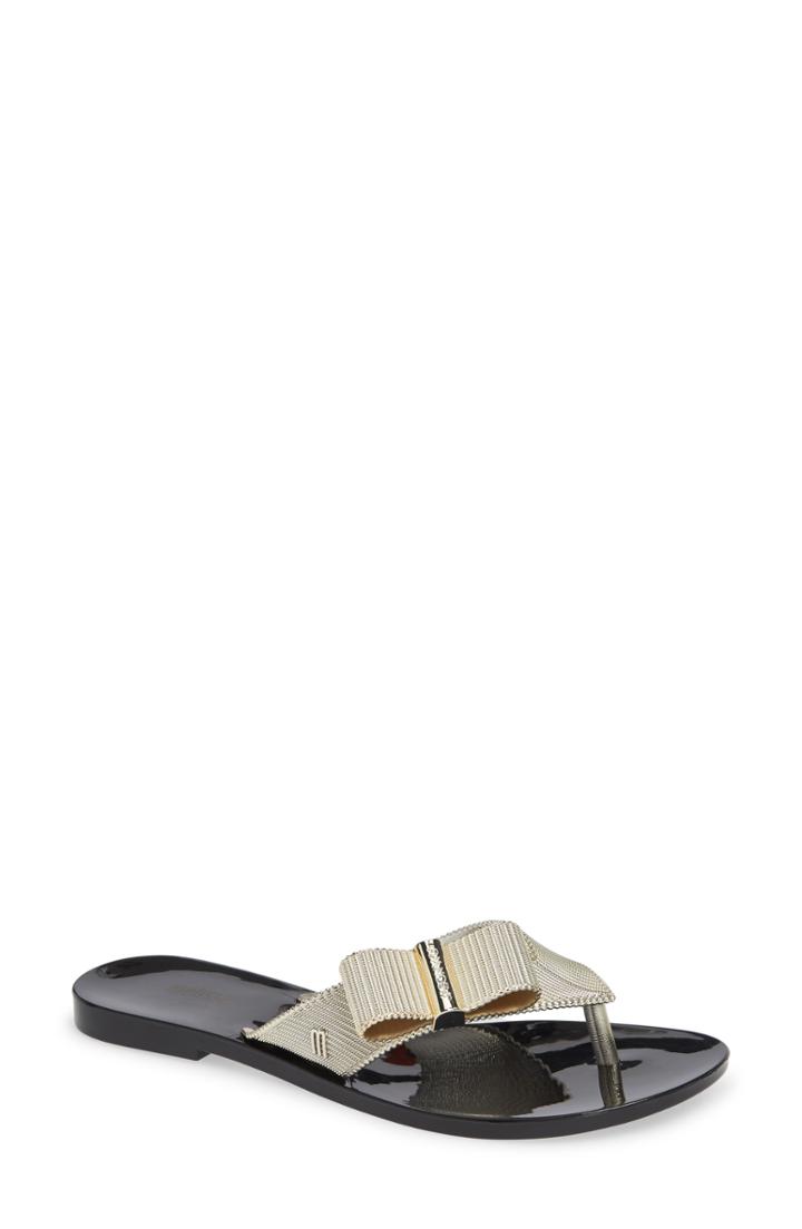 Women's Melissa + Jason Wu Girl Chrome Flip Flop