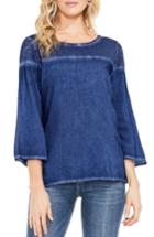 Women's Two By Vince Camuto Slub Top - Blue