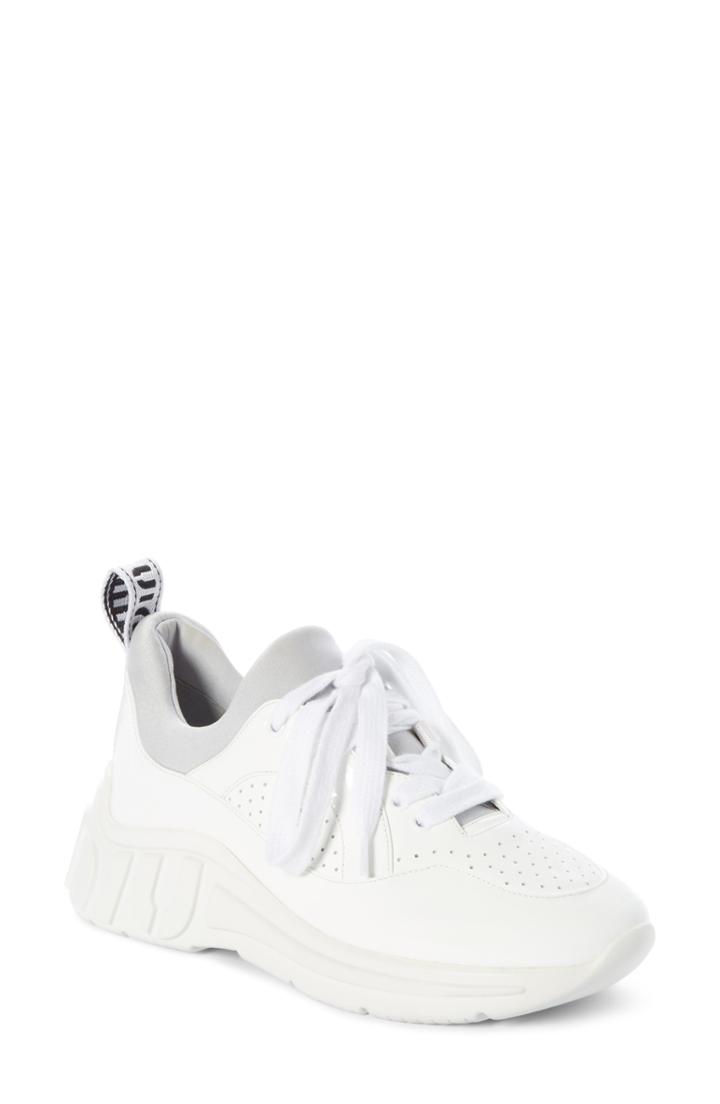 Women's Miu Miu Logo Sole Sneaker Us / 35eu - White