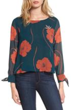 Women's Cupcakes And Cashmere Josette Floral Top