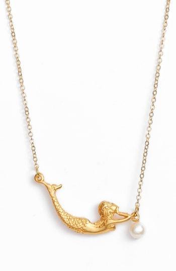 Women's Ten79la Mermaid & Pearl Necklace