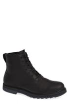 Men's Timberland Squall Canyon Waterproof Plain Toe Boot M - Black
