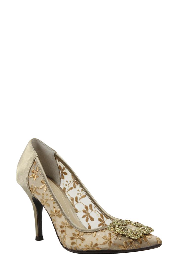 Women's J.renee Bilboa Pointy Toe Pump B - Beige