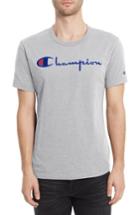 Men's Champion Logo T-shirt, Size - Grey