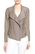 Women's Nic+zoe 'sundown' Moto Jacket - Metallic