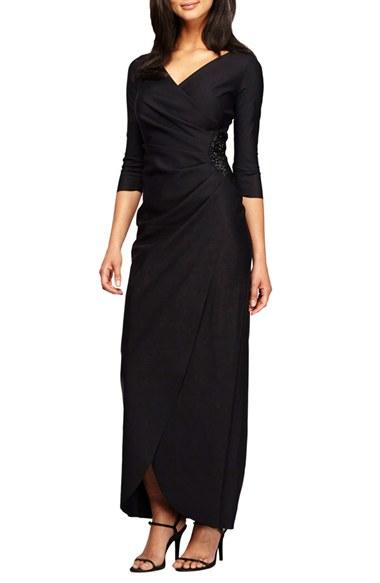 Women's Alex Evenings Embellished Stretch Gown