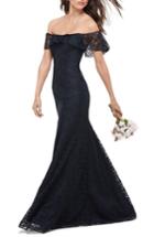 Women's Wtoo Amour Lace Off The Shoulder Gown