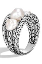 Women's John Hardy Classic Chain Pearl Ring