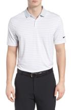 Men's Nike Dry Victory Stripe Golf Polo - Metallic