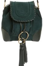 See By Chloe Small Polly Leather Bucket Bag -