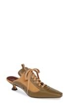 Women's Sies Marjan Alice Lace-up Mule .5us / 36.5eu - Green