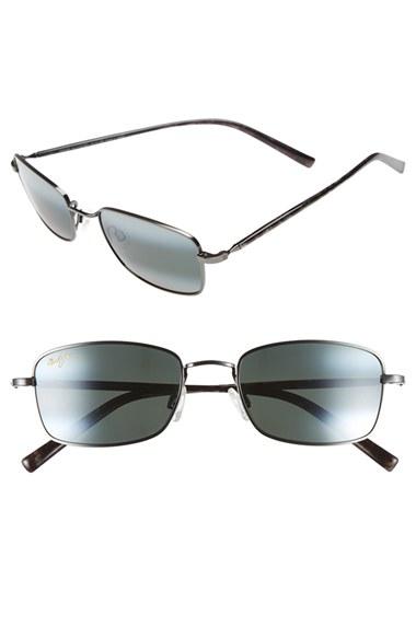 Women's Maui Jim Paniolo 52mm Polarizedplus2 Sunglasses - Gunmetal/ Neutral Grey