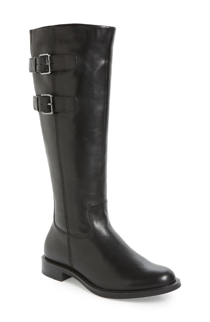 Women's Ecco Shape 25 Tall Buckle Boot -6.5us / 37eu - Black