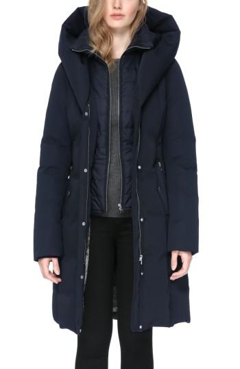 Women's Soia & Kyo Hooded Down Coat - Blue