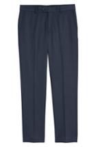 Men's Boss Gains Flat Front Solid Wool Trousers