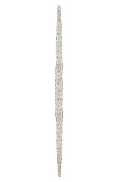 Women's Martha Blanc Medallion Crystal Belt