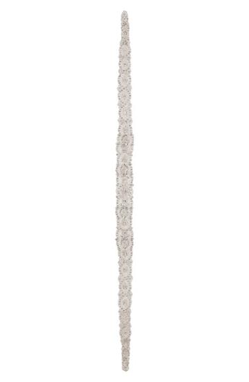 Women's Martha Blanc Medallion Crystal Belt