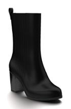 Women's Shoes Of Prey Mid Calf Boot A - Black