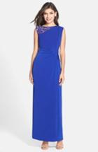 Women's Ellen Tracy Column Gown - Blue