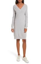 Women's Grey Jason Wu Wool Blend Sweater Dress