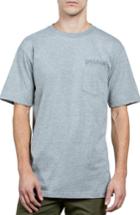 Men's Volcom Solar Eyes Pocket T-shirt - Grey
