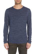 Men's John Varvatos Star Usa Regular Fit Crewneck Shirt, Size - Blue