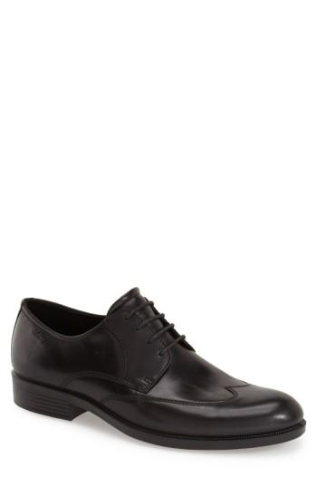 Men's Ecco 'harold' Wingtip Derby -12.5us / 46eu - Black