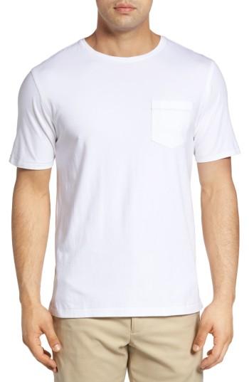 Men's Bobby Jones R18 Pocket T-shirt, Size - White