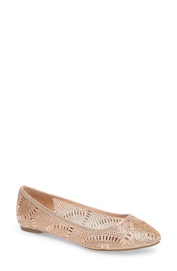 Women's Lauren Lorraine Luma Flat M - Pink