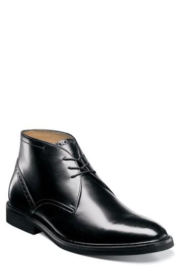 Men's Florsheim Hamilton Chukka Boot .5 D - Black