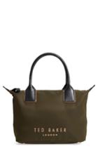 Ted Baker London Small Amili Nylon Tote - Green