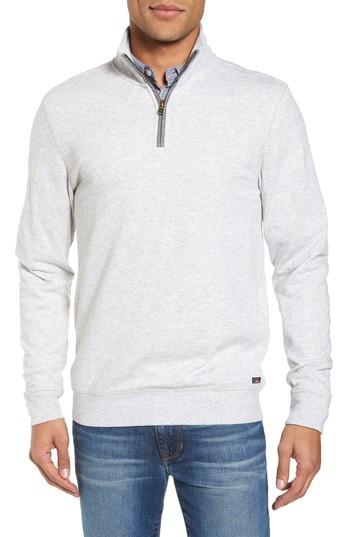Men's Faherty Quarter Zip Pullover