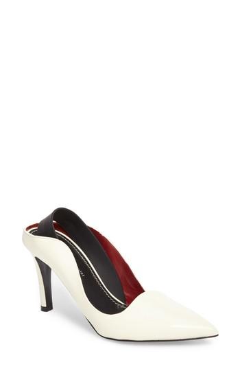 Women's Proenza Schouler Wave Backless Pump Us / 36eu - White