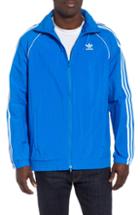 Men's Adidas Sst Track Windbreaker Jacket - Blue